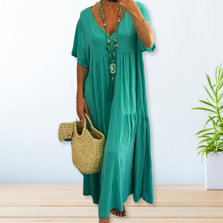 BAHAMA™ - Abito in cotone e lino