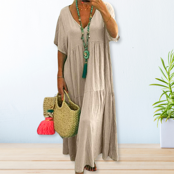BAHAMA™ - Abito in cotone e lino