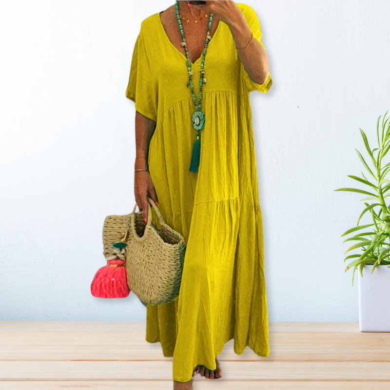 BAHAMA™ - Abito in cotone e lino