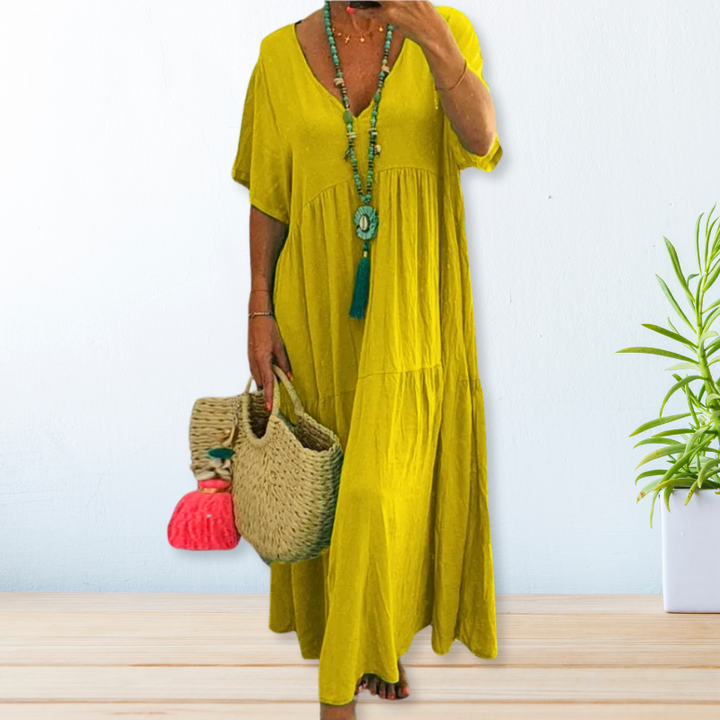 BAHAMA™ - Abito in cotone e lino