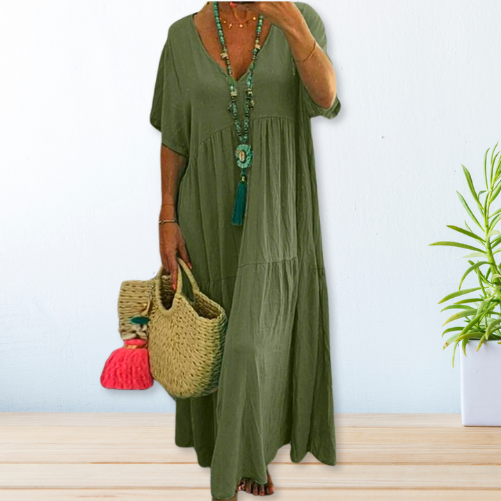 BAHAMA™ - Abito in cotone e lino