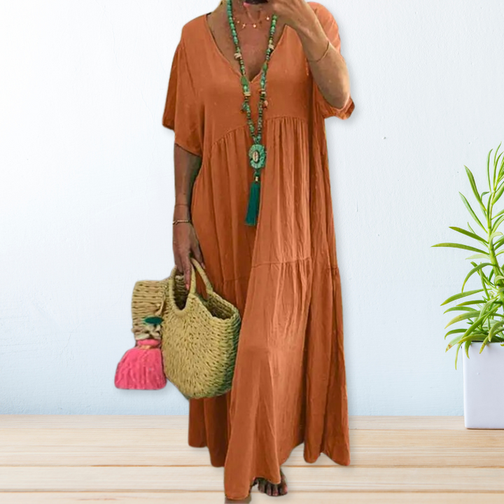 BAHAMA™ - Abito in cotone e lino
