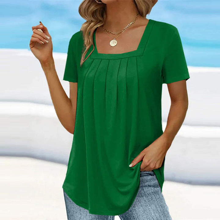 Mindy™ - Blusa Elegante Plissettata
