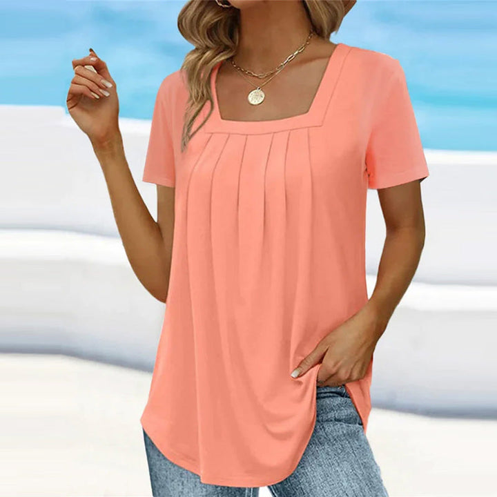 Mindy™ - Blusa Elegante Plissettata