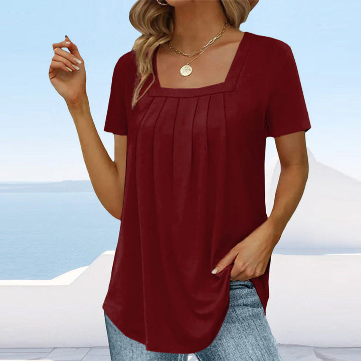 Mindy™ - Blusa Elegante Plissettata